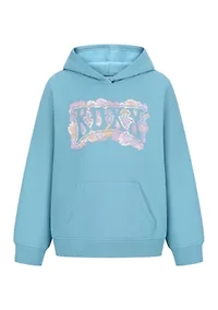 Girls 7-16 Botanical Logo Graphic Hoodie