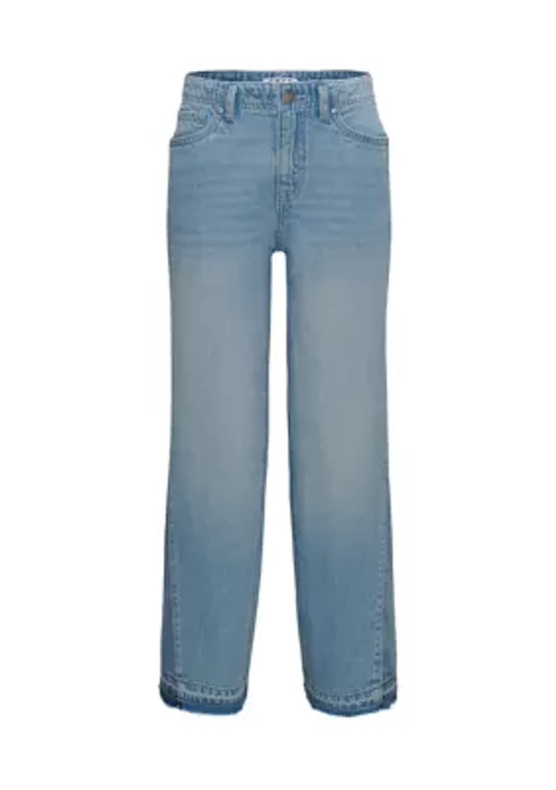 Girls 7-16 Wave Rider Wide Leg Jeans