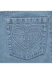 Girls 7-16 Wave Rider Wide Leg Jeans