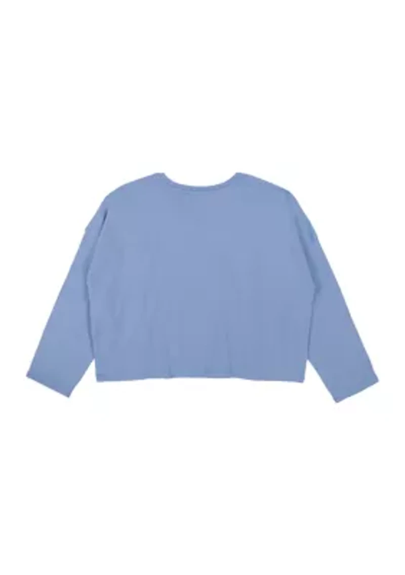 Girls 7-16 Live Life Long Sleeve T-Shirt