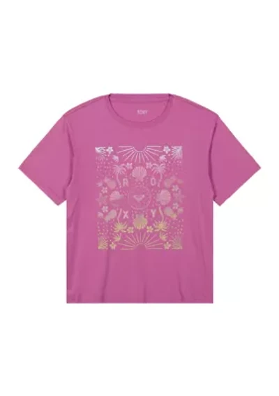 Girls 7-16 Sea Bandana Oversized Graphic T-Shirt
