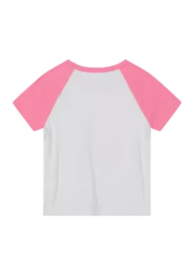 Girls 7-16 Graphic Raglan T-Shirt