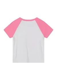 Girls 7-16 Graphic Raglan T-Shirt