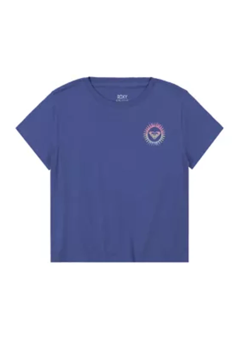 Girls 7-16 Hibiscus Sun Graphic T-Shirt