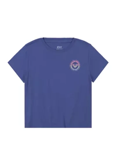 Girls 7-16 Hibiscus Sun Graphic T-Shirt