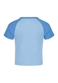 Girls 7-16 Sunset Graphic Baby T-Shirt