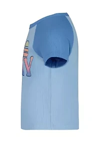 Girls 7-16 Sunset Graphic Baby T-Shirt