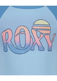 Girls 7-16 Sunset Graphic Baby T-Shirt