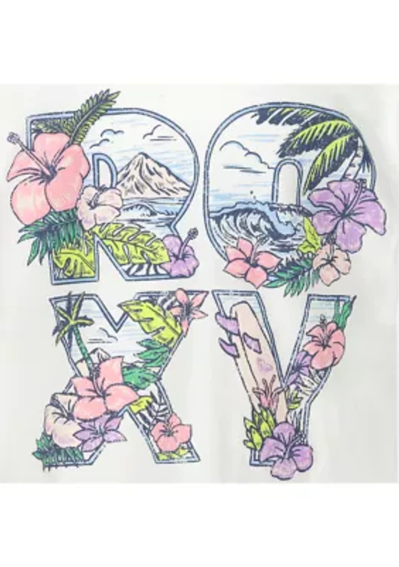 Girls 7-16 SP27 Paradise Oversized Graphic T-Shirt