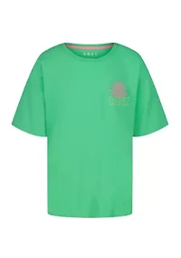 Girls 7-16 Ocean Wave Graphic Oversized T-Shirt