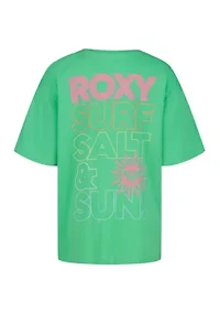 Girls 7-16 Ocean Wave Graphic Oversized T-Shirt