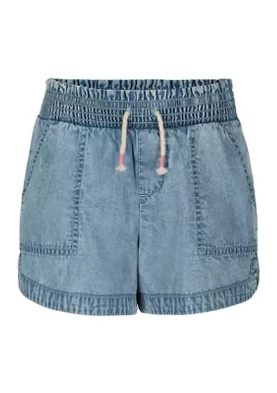 Girls 7-16 Denim Soleil Shorts