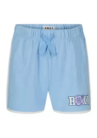 Girls 7-16 Sunset Baby Terry Shorts