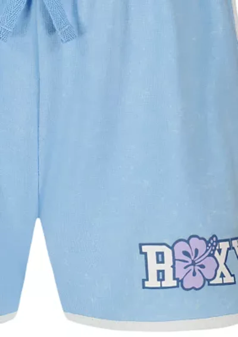 Girls 7-16 Sunset Baby Terry Shorts