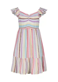 Girls 7-16 Striped Sea Salt Sundress