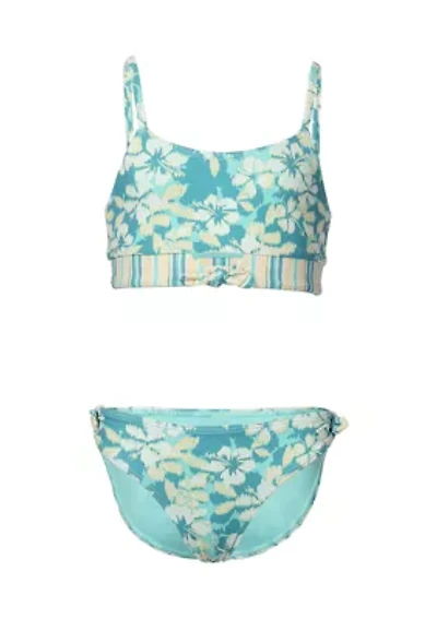Girls 7-16 Hibiscus Bikini Set
