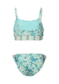Girls 7-16 Hibiscus Bikini Set