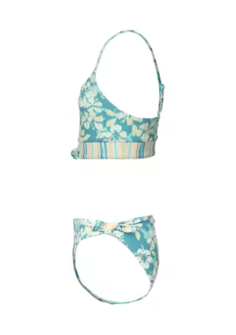 Girls 7-16 Hibiscus Bikini Set