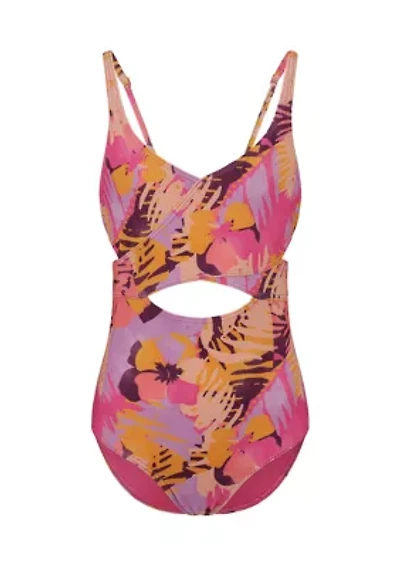 Girls 7-16 Beach Bliss One Piece Swimsuit