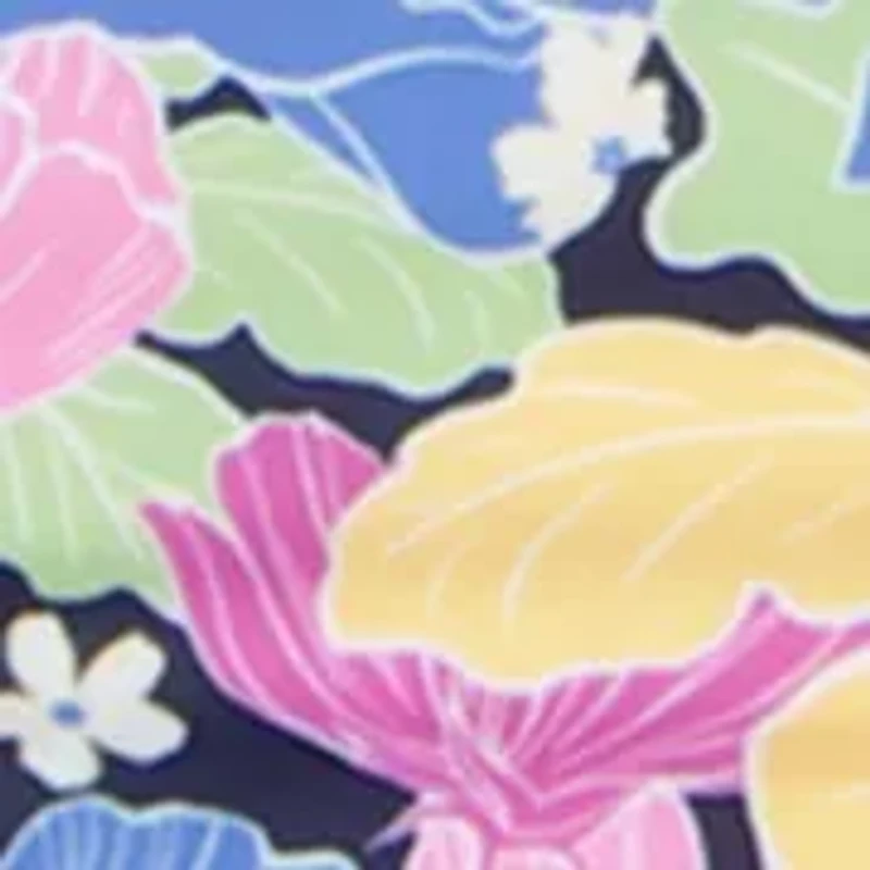 Girls 7-16 Floral Printed Bikini Swim Set