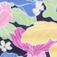 Girls 7-16 Floral Printed Bikini Swim Set