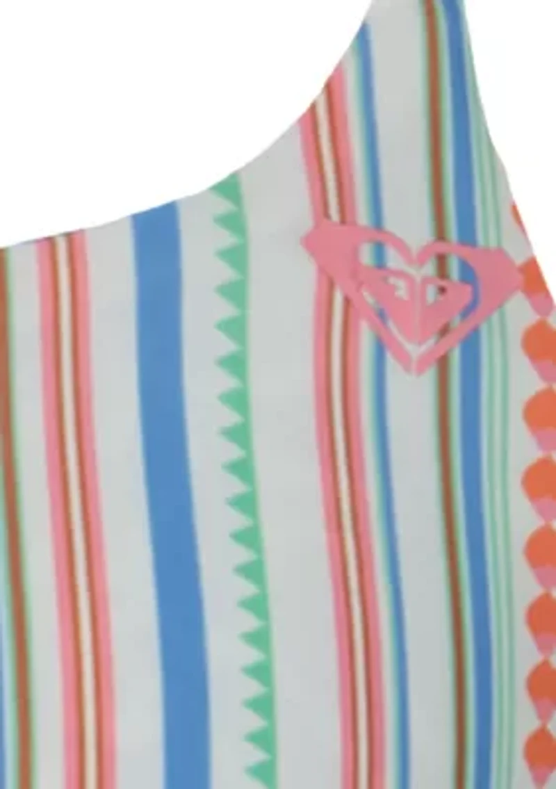 Girls 7-16 Cascais Floral 2 Piece Reversible Bathingsuit