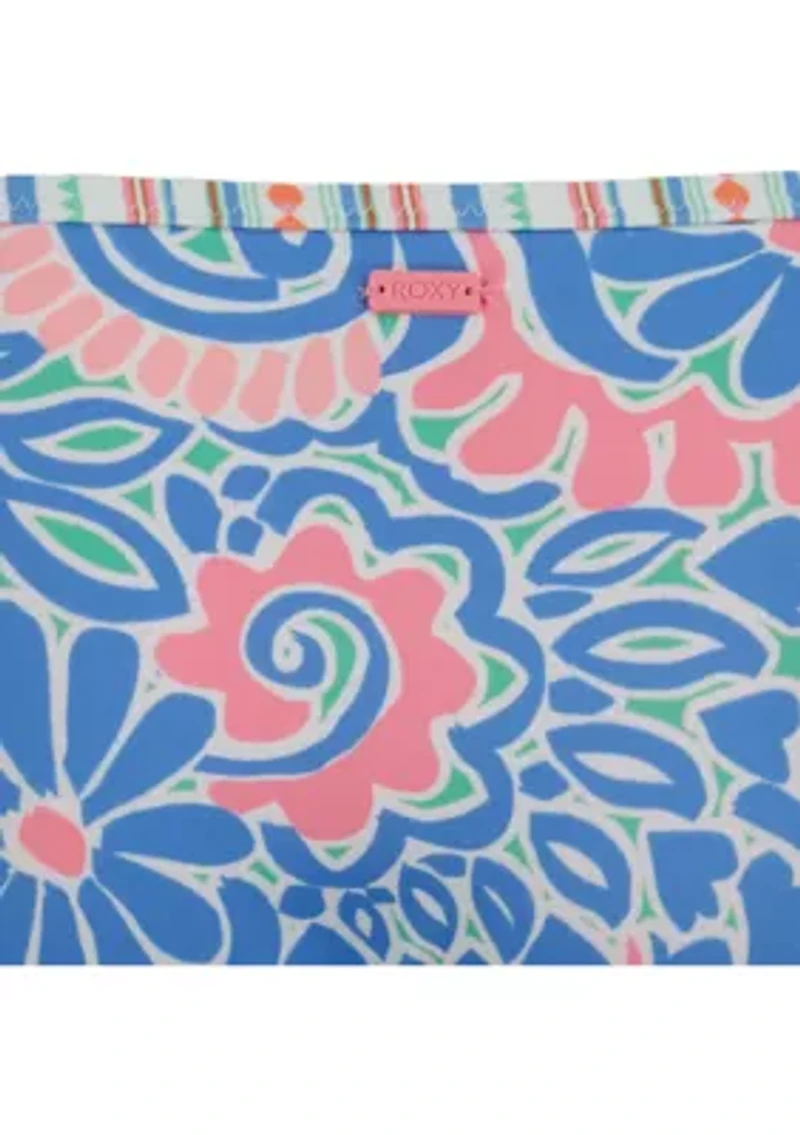 Girls 7-16 Cascais Floral 2 Piece Reversible Bathingsuit