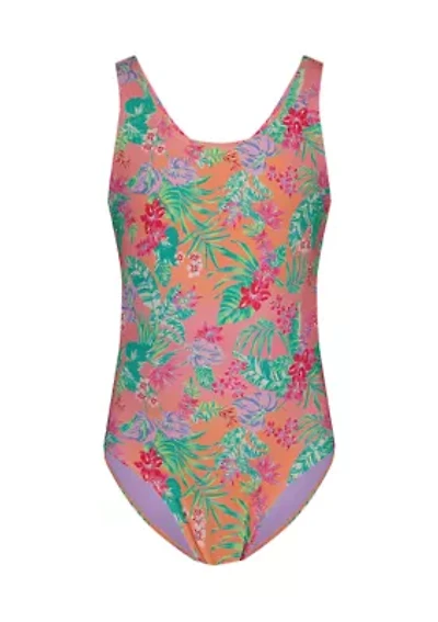 Girls 7-16 Coastal Breeze One Piece Swimsuit