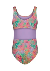 Girls 7-16 Coastal Breeze One Piece Swimsuit