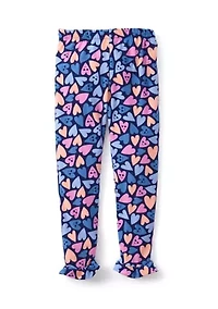 Girls 4-6x Smile Graphic Sweatshirt and Leggings Set