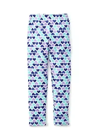 Girls 4-6x Snow Much Fun Graphic Top and Printed Leggings Set