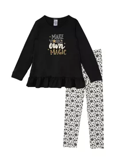 Girls 7-16 Long Sleeve Magic Set