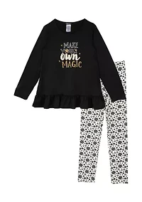 Girls 7-16 Long Sleeve Magic Set
