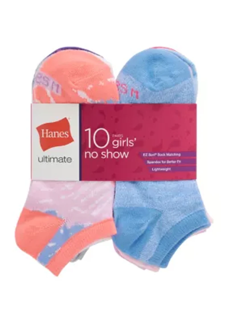 Ultimate No Show Socks - 10 Pack