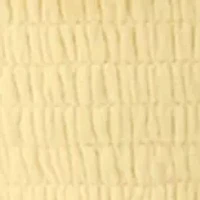 Girls 7-16 Yellow Smocked Top