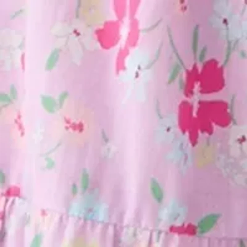 Girls 7-16 Maxi Purple Printed Skirt