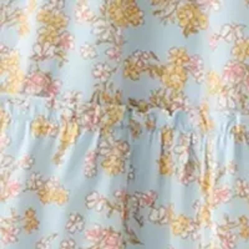 Girls 7-16 Printed Tiered Dress