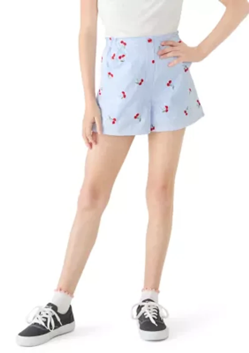 Girls 7-16 Cherry Short