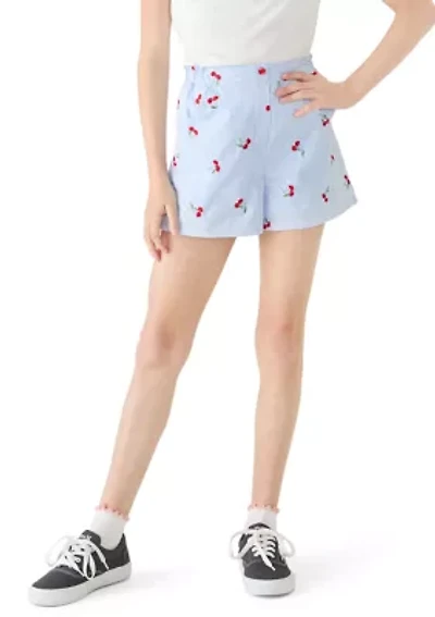 Girls 7-16 Cherry Short