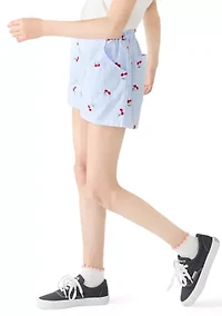Girls 7-16 Cherry Short