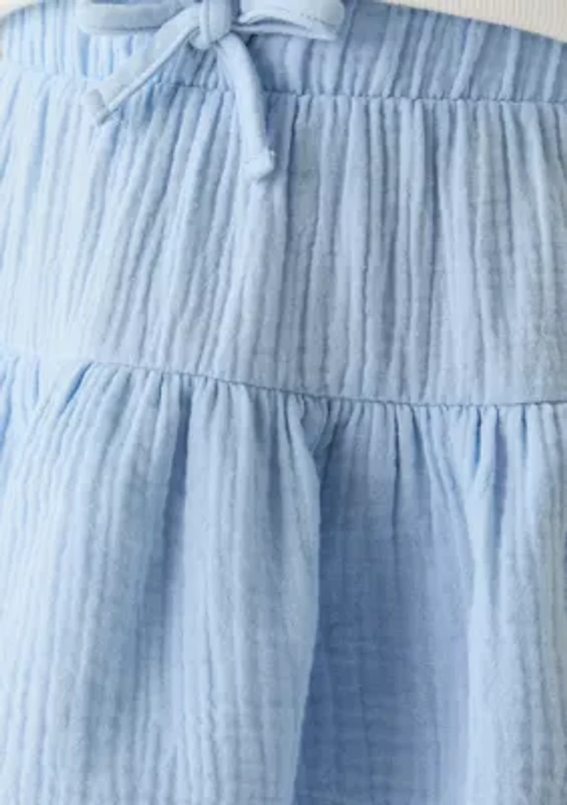 Girls 7-16 Ruffle Short Skirt