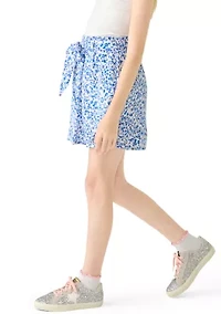 Girls 7-16 Floral Skort