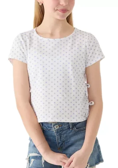 Girls 7-16 Side Bow Top