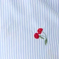 Girls 7-16 Cherry 2 Piece Jumper