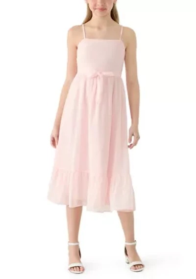 Girls 7-16 Chiffon Midi Dress