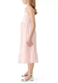 Girls 7-16 Chiffon Midi Dress