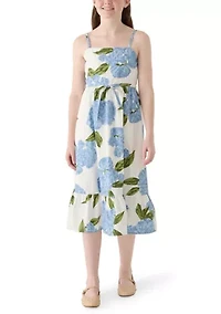 Girls 7-16 Hydrangea Maxi Dress