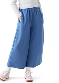 Girls 7-16 Wide-Leg Ponte Pants