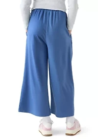 Girls 7-16 Wide-Leg Ponte Pants