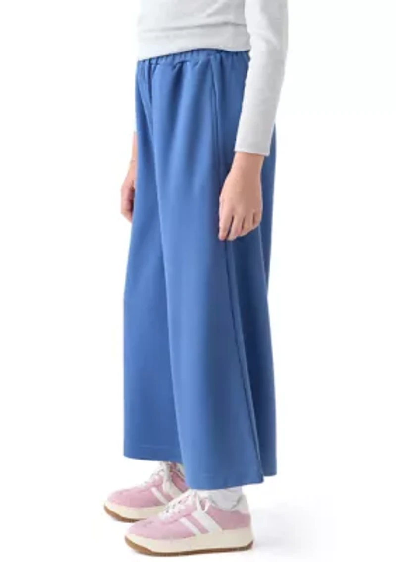 Girls 7-16 Wide-Leg Ponte Pants